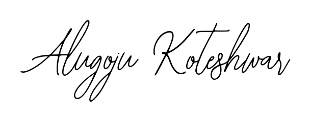 Create an unforgettable impression when signing with Alugoju Koteshwar name styled in Bearetta-2O07w typography. 100% free online generator. Alugoju Koteshwar signature style 12 images and pictures png