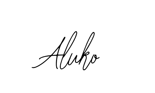 How to Draw Aluko signature style? Bearetta-2O07w is a latest design signature styles for name Aluko. Aluko signature style 12 images and pictures png