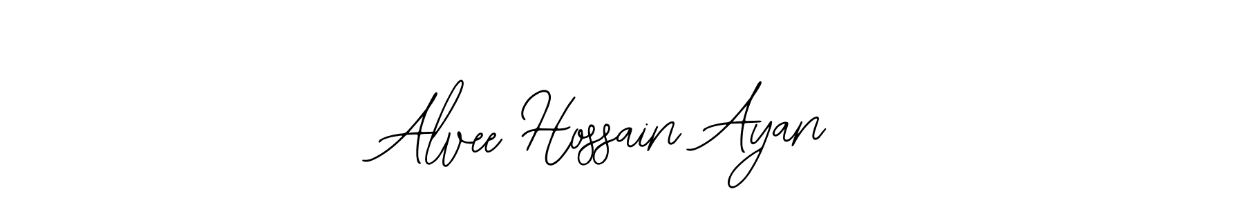 if you are searching for the best signature style for your name Alvee Hossain Ayan. so please give up your signature search. here we have designed multiple signature styles  using Bearetta-2O07w. Alvee Hossain Ayan signature style 12 images and pictures png