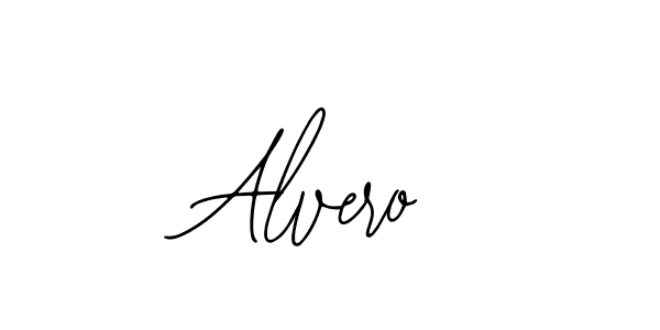 You should practise on your own different ways (Bearetta-2O07w) to write your name (Alvero) in signature. don't let someone else do it for you. Alvero signature style 12 images and pictures png