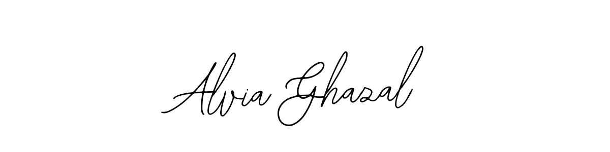 Use a signature maker to create a handwritten signature online. With this signature software, you can design (Bearetta-2O07w) your own signature for name Alvia Ghazal. Alvia Ghazal signature style 12 images and pictures png