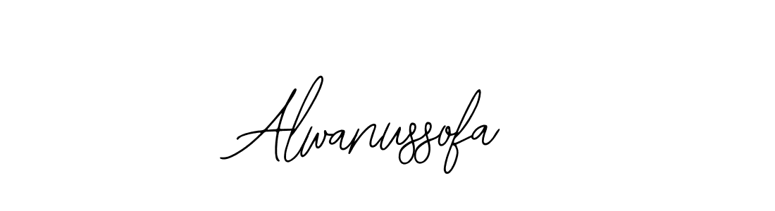 Design your own signature with our free online signature maker. With this signature software, you can create a handwritten (Bearetta-2O07w) signature for name Alwanussofa. Alwanussofa signature style 12 images and pictures png