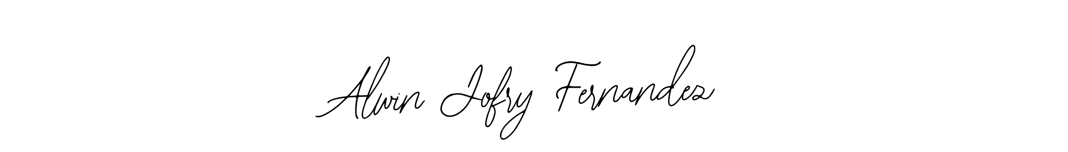 Design your own signature with our free online signature maker. With this signature software, you can create a handwritten (Bearetta-2O07w) signature for name Alwin Jofry Fernandez. Alwin Jofry Fernandez signature style 12 images and pictures png