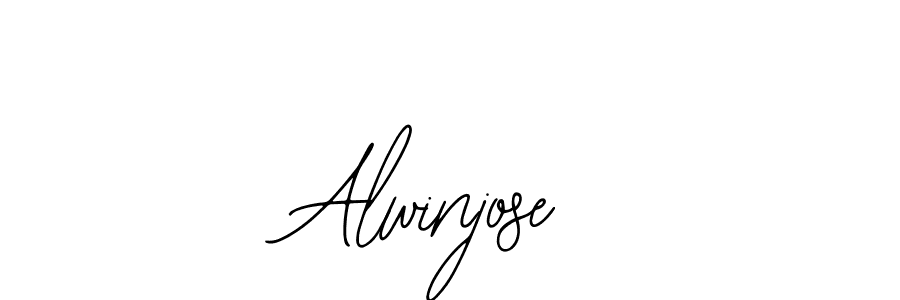 Use a signature maker to create a handwritten signature online. With this signature software, you can design (Bearetta-2O07w) your own signature for name Alwinjose. Alwinjose signature style 12 images and pictures png