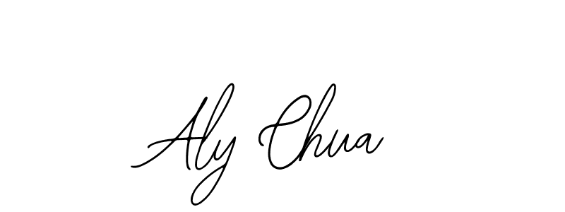 Also You can easily find your signature by using the search form. We will create Aly Chua name handwritten signature images for you free of cost using Bearetta-2O07w sign style. Aly Chua signature style 12 images and pictures png