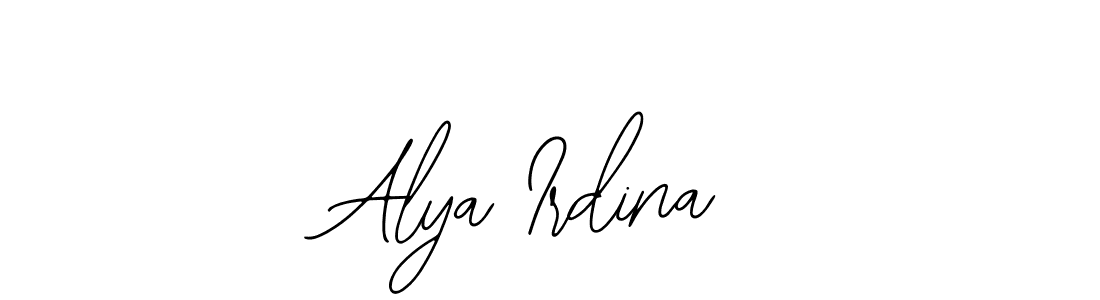 How to make Alya Irdina signature? Bearetta-2O07w is a professional autograph style. Create handwritten signature for Alya Irdina name. Alya Irdina signature style 12 images and pictures png