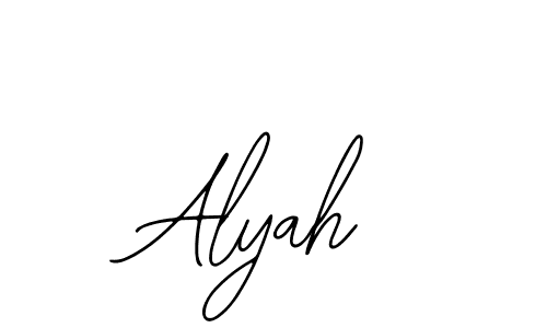 Make a beautiful signature design for name Alyah. With this signature (Bearetta-2O07w) style, you can create a handwritten signature for free. Alyah signature style 12 images and pictures png