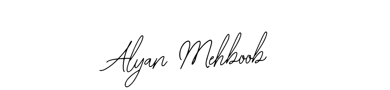Make a beautiful signature design for name Alyan Mehboob. Use this online signature maker to create a handwritten signature for free. Alyan Mehboob signature style 12 images and pictures png