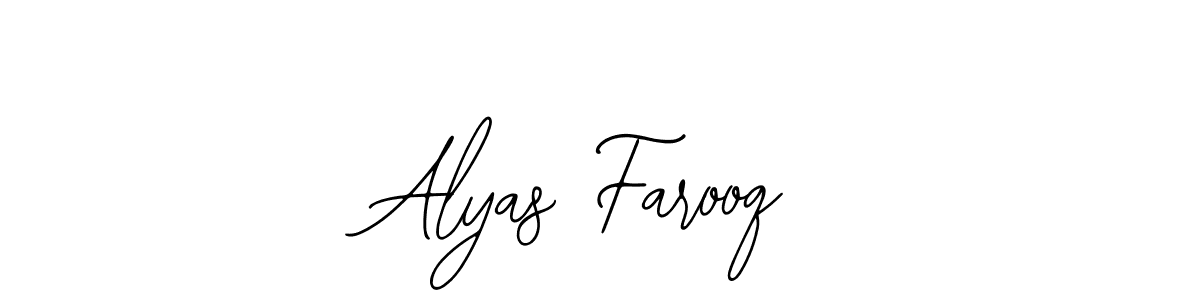 This is the best signature style for the Alyas Farooq name. Also you like these signature font (Bearetta-2O07w). Mix name signature. Alyas Farooq signature style 12 images and pictures png