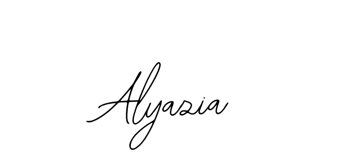 Make a beautiful signature design for name Alyazia. Use this online signature maker to create a handwritten signature for free. Alyazia signature style 12 images and pictures png