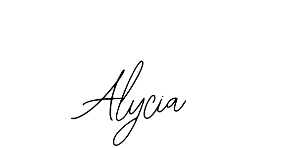 if you are searching for the best signature style for your name Alycia. so please give up your signature search. here we have designed multiple signature styles  using Bearetta-2O07w. Alycia signature style 12 images and pictures png