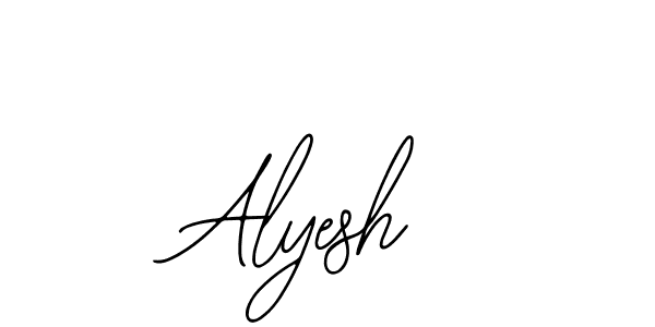 Similarly Bearetta-2O07w is the best handwritten signature design. Signature creator online .You can use it as an online autograph creator for name Alyesh. Alyesh signature style 12 images and pictures png