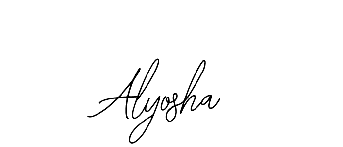 This is the best signature style for the Alyosha name. Also you like these signature font (Bearetta-2O07w). Mix name signature. Alyosha signature style 12 images and pictures png