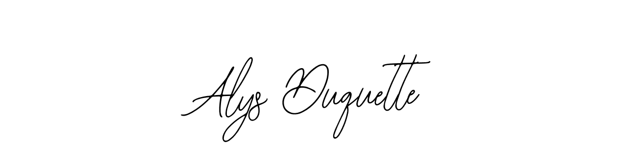 Similarly Bearetta-2O07w is the best handwritten signature design. Signature creator online .You can use it as an online autograph creator for name Alys Duquette. Alys Duquette signature style 12 images and pictures png