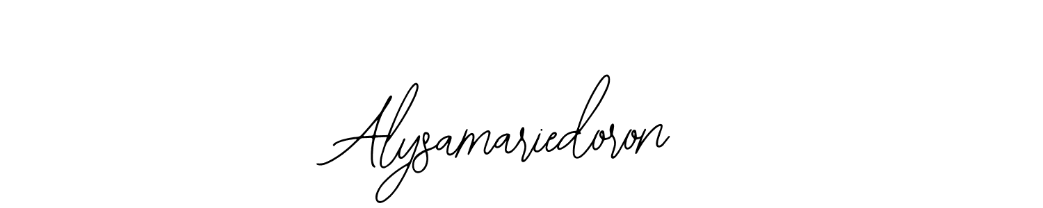 See photos of Alysamariedoron official signature by Spectra . Check more albums & portfolios. Read reviews & check more about Bearetta-2O07w font. Alysamariedoron signature style 12 images and pictures png
