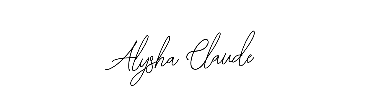 Best and Professional Signature Style for Alysha Claude. Bearetta-2O07w Best Signature Style Collection. Alysha Claude signature style 12 images and pictures png