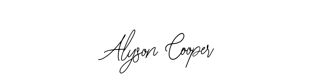 Here are the top 10 professional signature styles for the name Alyson Cooper. These are the best autograph styles you can use for your name. Alyson Cooper signature style 12 images and pictures png