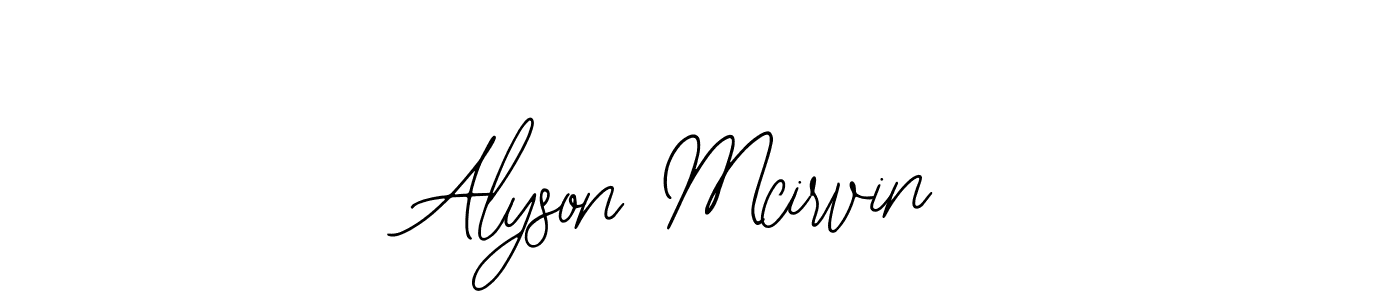 Make a beautiful signature design for name Alyson Mcirvin. With this signature (Bearetta-2O07w) style, you can create a handwritten signature for free. Alyson Mcirvin signature style 12 images and pictures png