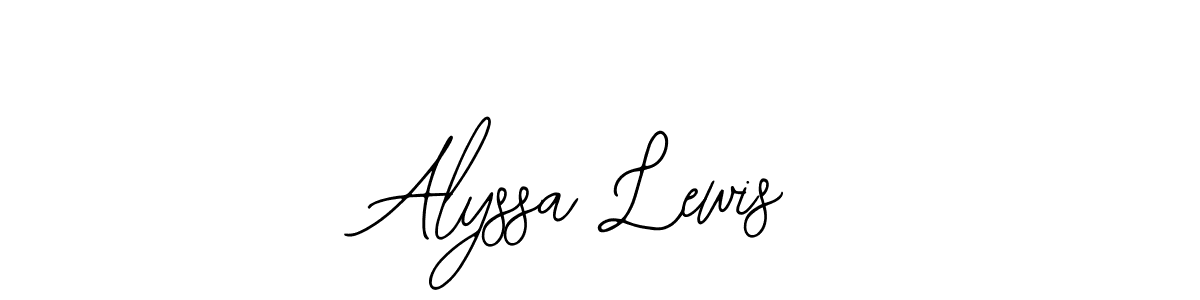 How to make Alyssa Lewis signature? Bearetta-2O07w is a professional autograph style. Create handwritten signature for Alyssa Lewis name. Alyssa Lewis signature style 12 images and pictures png
