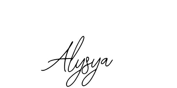 Similarly Bearetta-2O07w is the best handwritten signature design. Signature creator online .You can use it as an online autograph creator for name Alysya. Alysya signature style 12 images and pictures png