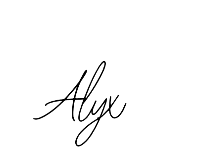 How to make Alyx name signature. Use Bearetta-2O07w style for creating short signs online. This is the latest handwritten sign. Alyx signature style 12 images and pictures png