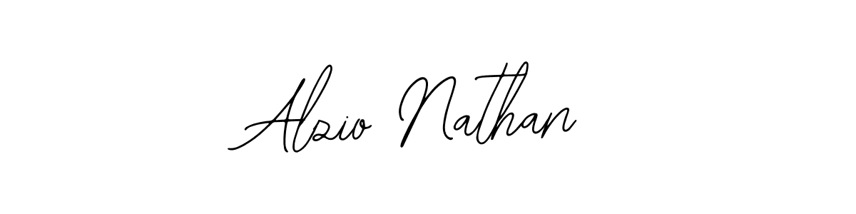 Design your own signature with our free online signature maker. With this signature software, you can create a handwritten (Bearetta-2O07w) signature for name Alzio Nathan. Alzio Nathan signature style 12 images and pictures png