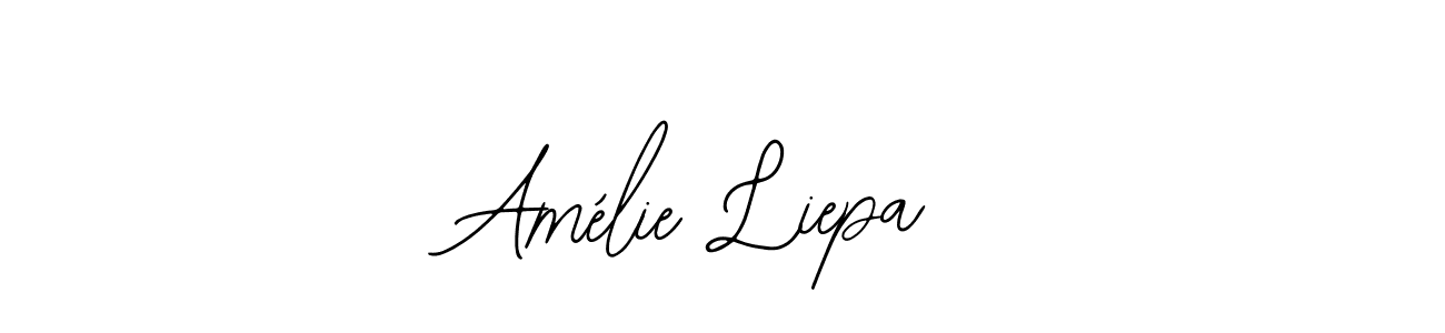 Make a short Amélie Liepa signature style. Manage your documents anywhere anytime using Bearetta-2O07w. Create and add eSignatures, submit forms, share and send files easily. Amélie Liepa signature style 12 images and pictures png