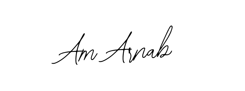 The best way (Bearetta-2O07w) to make a short signature is to pick only two or three words in your name. The name Am Arnab include a total of six letters. For converting this name. Am Arnab signature style 12 images and pictures png