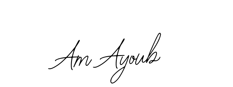 Make a beautiful signature design for name Am Ayoub. With this signature (Bearetta-2O07w) style, you can create a handwritten signature for free. Am Ayoub signature style 12 images and pictures png