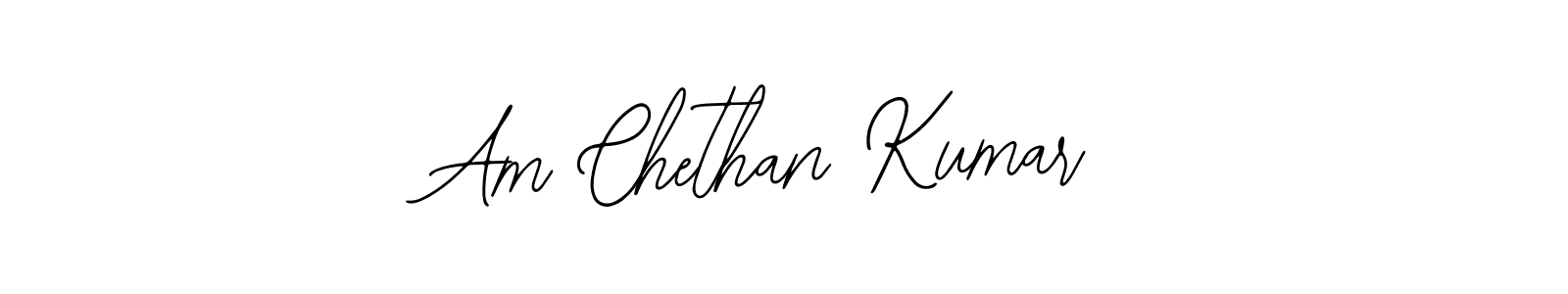 Use a signature maker to create a handwritten signature online. With this signature software, you can design (Bearetta-2O07w) your own signature for name Am Chethan Kumar. Am Chethan Kumar signature style 12 images and pictures png