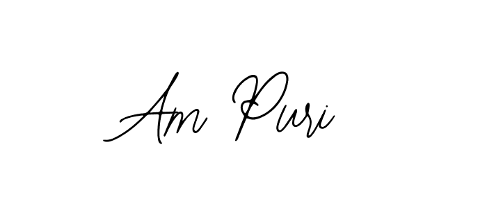 Design your own signature with our free online signature maker. With this signature software, you can create a handwritten (Bearetta-2O07w) signature for name Am Puri. Am Puri signature style 12 images and pictures png