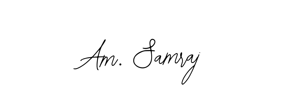 Also we have Am. Samraj name is the best signature style. Create professional handwritten signature collection using Bearetta-2O07w autograph style. Am. Samraj signature style 12 images and pictures png