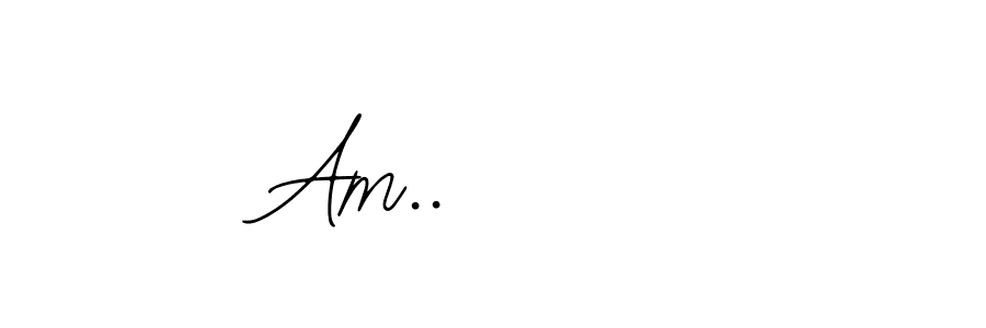 Also we have Am..      name is the best signature style. Create professional handwritten signature collection using Bearetta-2O07w autograph style. Am..      signature style 12 images and pictures png