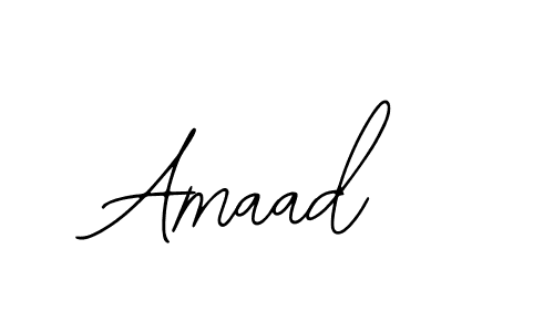 if you are searching for the best signature style for your name Amaad. so please give up your signature search. here we have designed multiple signature styles  using Bearetta-2O07w. Amaad signature style 12 images and pictures png