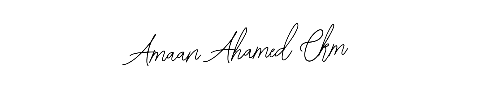 You should practise on your own different ways (Bearetta-2O07w) to write your name (Amaan Ahamed Ckm) in signature. don't let someone else do it for you. Amaan Ahamed Ckm signature style 12 images and pictures png