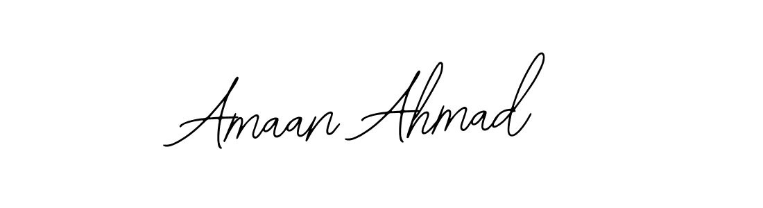 Similarly Bearetta-2O07w is the best handwritten signature design. Signature creator online .You can use it as an online autograph creator for name Amaan Ahmad. Amaan Ahmad signature style 12 images and pictures png