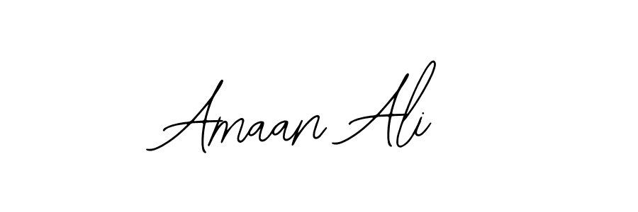 You should practise on your own different ways (Bearetta-2O07w) to write your name (Amaan Ali) in signature. don't let someone else do it for you. Amaan Ali signature style 12 images and pictures png