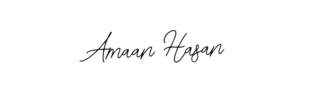 Similarly Bearetta-2O07w is the best handwritten signature design. Signature creator online .You can use it as an online autograph creator for name Amaan Hasan. Amaan Hasan signature style 12 images and pictures png