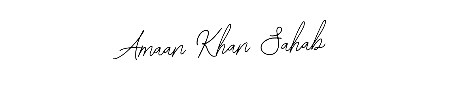 How to make Amaan Khan Sahab signature? Bearetta-2O07w is a professional autograph style. Create handwritten signature for Amaan Khan Sahab name. Amaan Khan Sahab signature style 12 images and pictures png