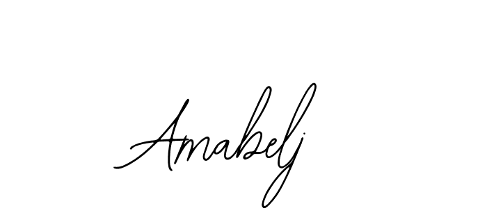 It looks lik you need a new signature style for name Amabelj. Design unique handwritten (Bearetta-2O07w) signature with our free signature maker in just a few clicks. Amabelj signature style 12 images and pictures png