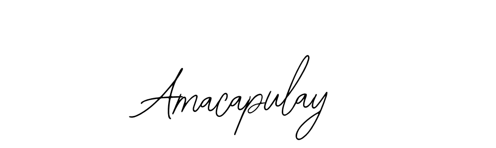 You can use this online signature creator to create a handwritten signature for the name Amacapulay. This is the best online autograph maker. Amacapulay signature style 12 images and pictures png