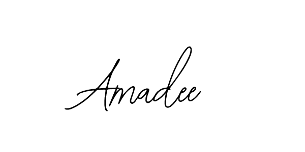 How to make Amadee signature? Bearetta-2O07w is a professional autograph style. Create handwritten signature for Amadee name. Amadee signature style 12 images and pictures png