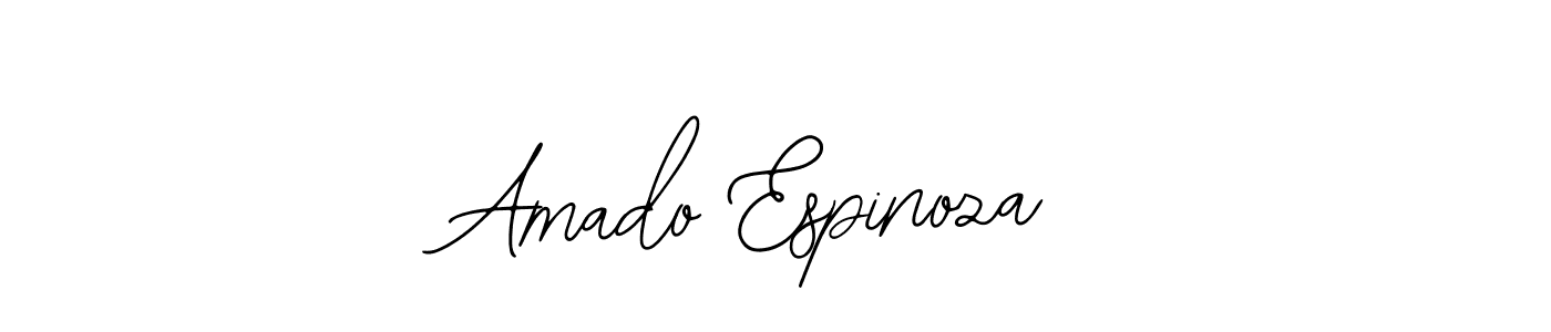 How to make Amado Espinoza signature? Bearetta-2O07w is a professional autograph style. Create handwritten signature for Amado Espinoza name. Amado Espinoza signature style 12 images and pictures png