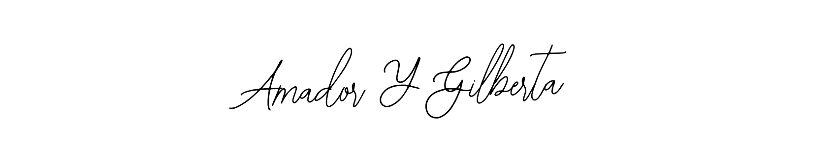 Make a beautiful signature design for name Amador Y Gilberta. With this signature (Bearetta-2O07w) style, you can create a handwritten signature for free. Amador Y Gilberta signature style 12 images and pictures png