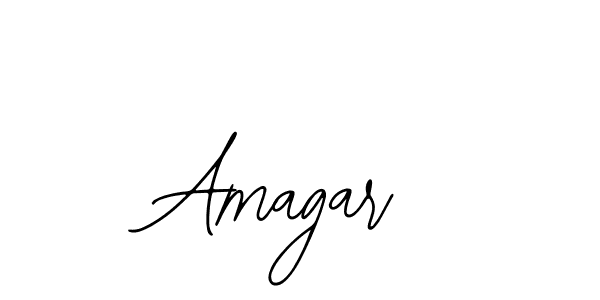 The best way (Bearetta-2O07w) to make a short signature is to pick only two or three words in your name. The name Amagar include a total of six letters. For converting this name. Amagar signature style 12 images and pictures png