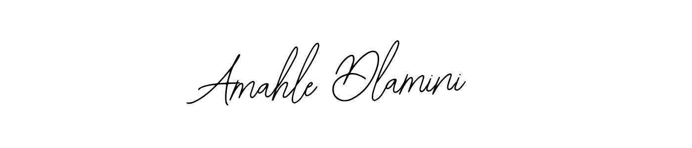 How to make Amahle Dlamini name signature. Use Bearetta-2O07w style for creating short signs online. This is the latest handwritten sign. Amahle Dlamini signature style 12 images and pictures png