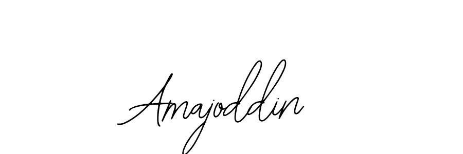 How to make Amajoddin name signature. Use Bearetta-2O07w style for creating short signs online. This is the latest handwritten sign. Amajoddin signature style 12 images and pictures png