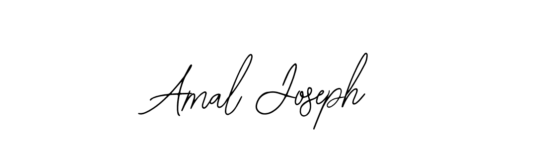 Also You can easily find your signature by using the search form. We will create Amal Joseph name handwritten signature images for you free of cost using Bearetta-2O07w sign style. Amal Joseph signature style 12 images and pictures png