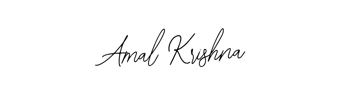 Amal Krishna stylish signature style. Best Handwritten Sign (Bearetta-2O07w) for my name. Handwritten Signature Collection Ideas for my name Amal Krishna. Amal Krishna signature style 12 images and pictures png