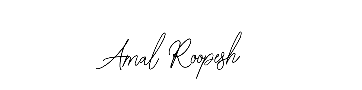 Amal Roopesh stylish signature style. Best Handwritten Sign (Bearetta-2O07w) for my name. Handwritten Signature Collection Ideas for my name Amal Roopesh. Amal Roopesh signature style 12 images and pictures png